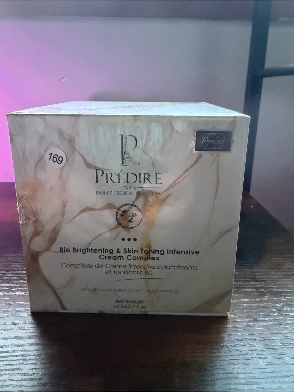 Predire Paris Bio Brightening & Skin Toning Intensive Cream Complex MSRP:$950